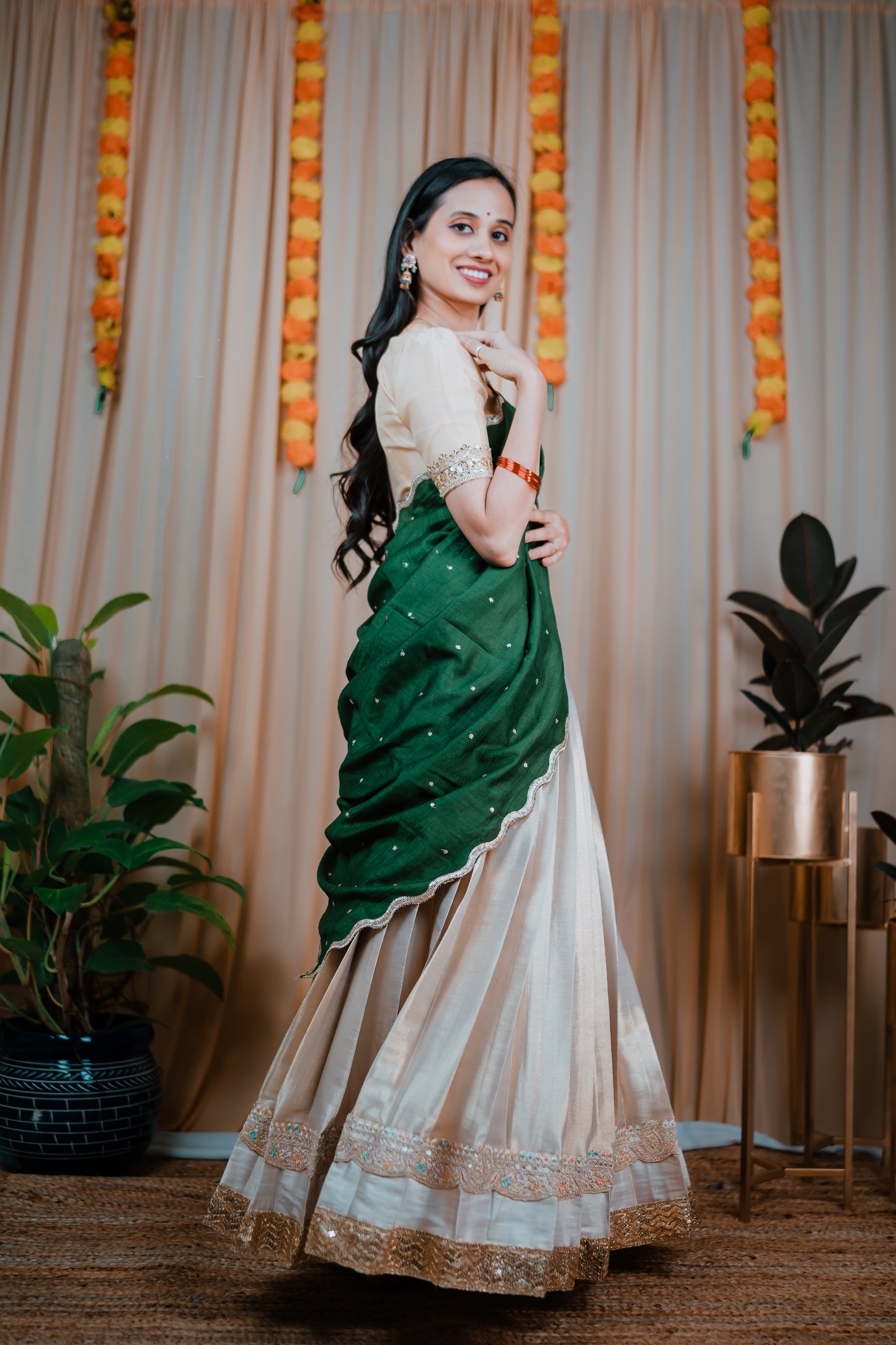 A ROYAL AFFAIR halfsaree