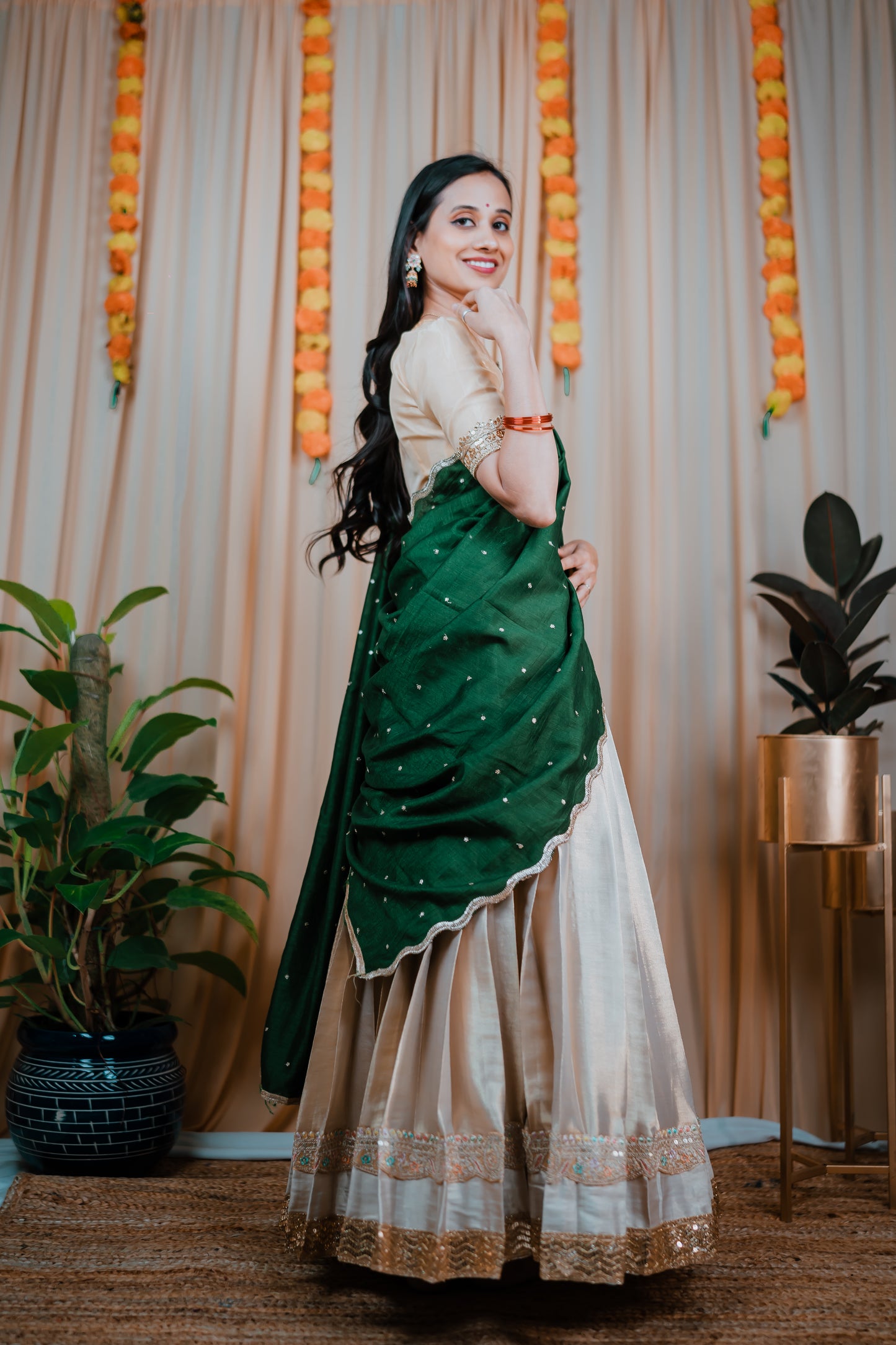 A ROYAL AFFAIR halfsaree
