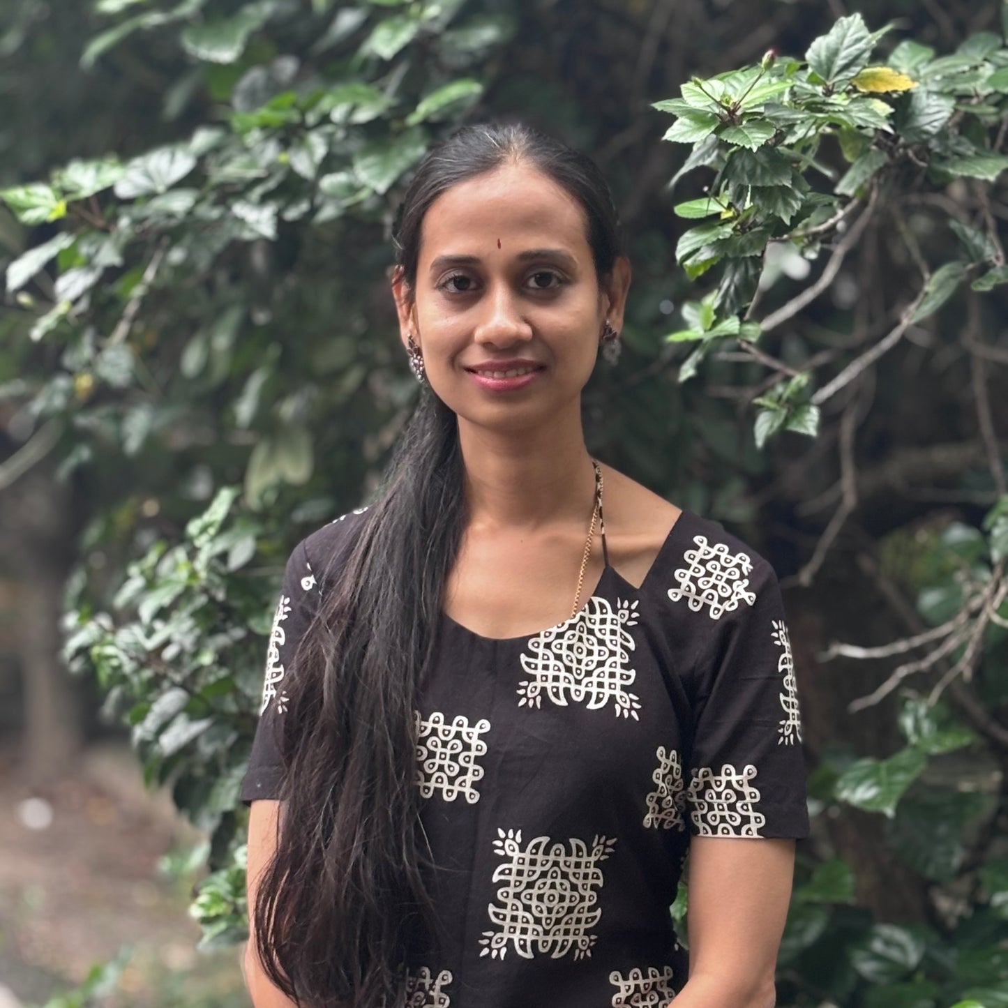 Kolam Black kurthi only