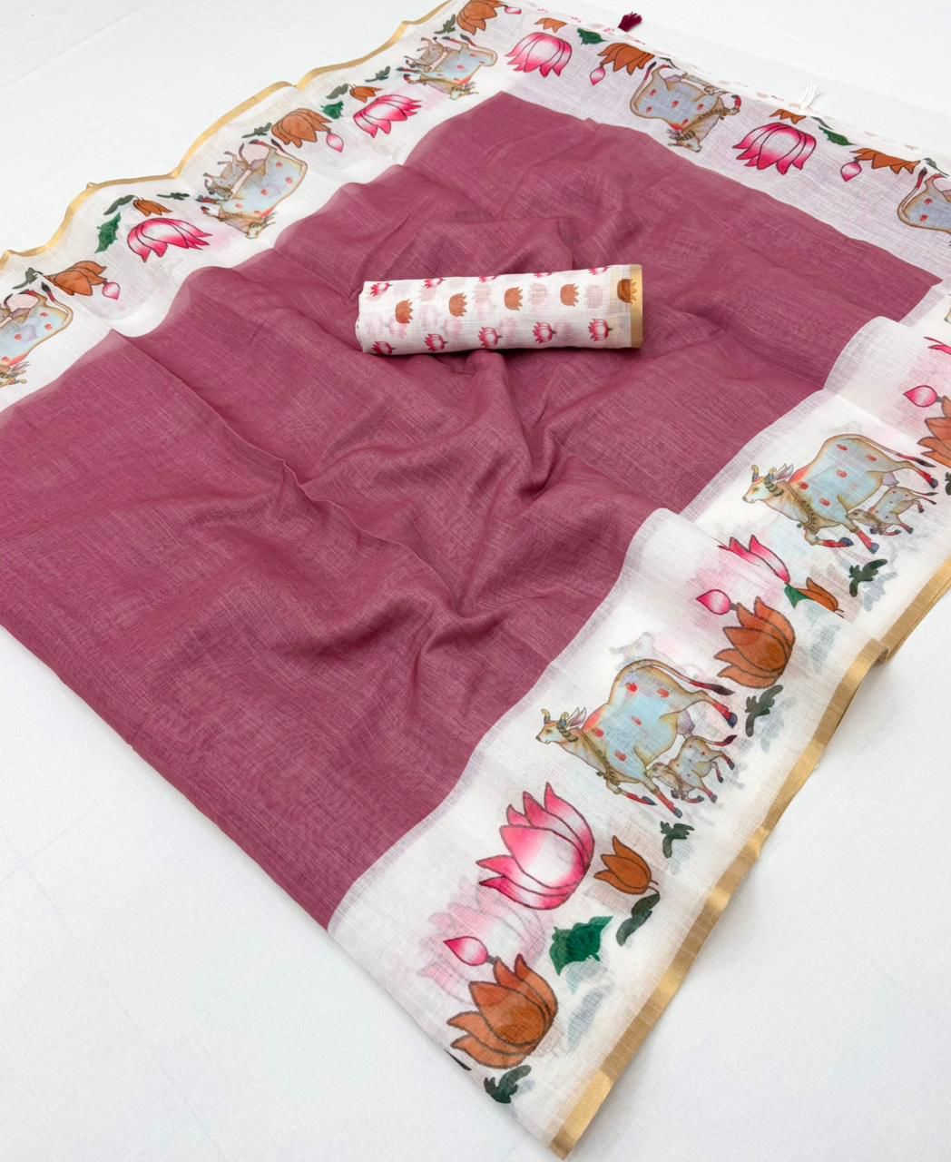 Pink Lisha Linen
