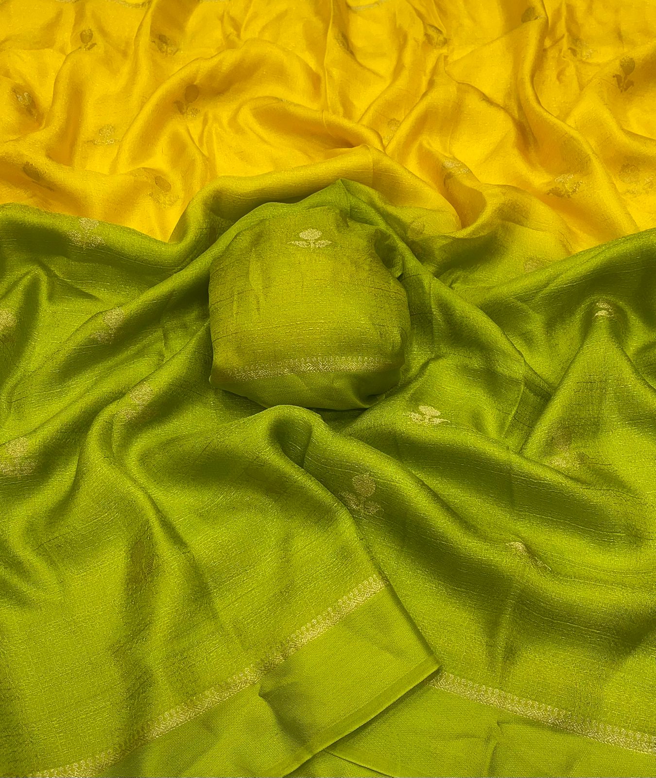 Soft Viscose Khadi Yellow