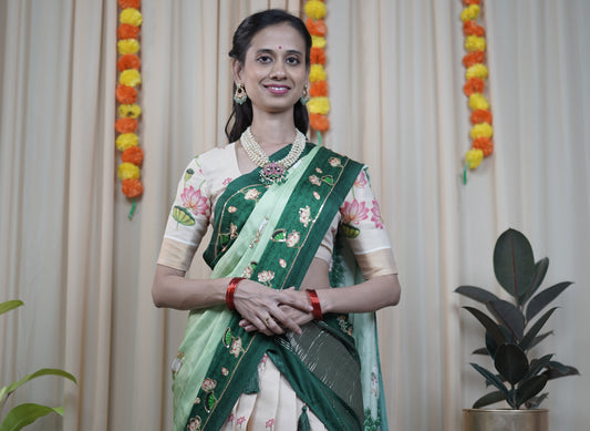 Louts halfsaree