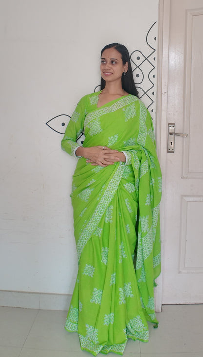 Harini Kolam Saree