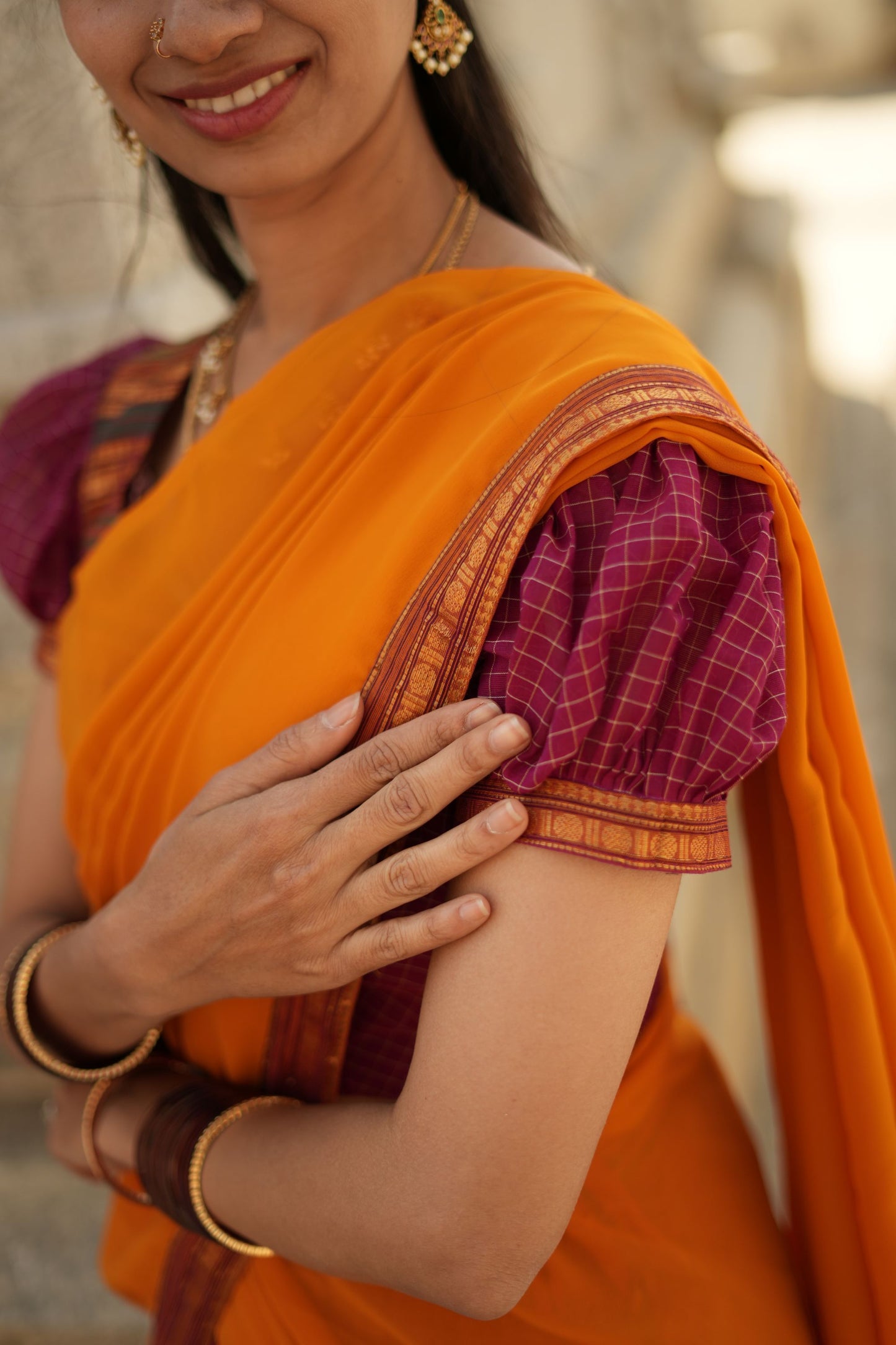 Janaki Cotton Half Saree