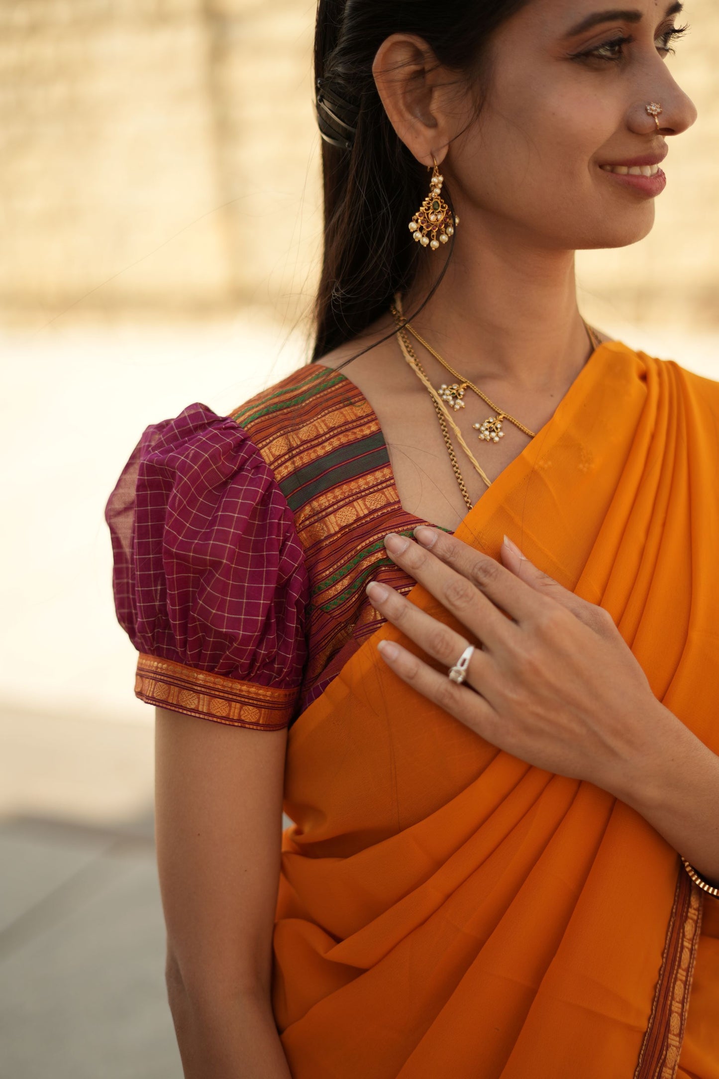Janaki Cotton Half Saree