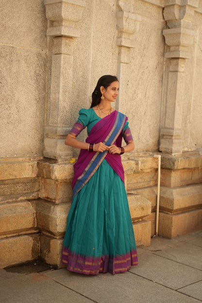 Rukku Cotton Half Saree