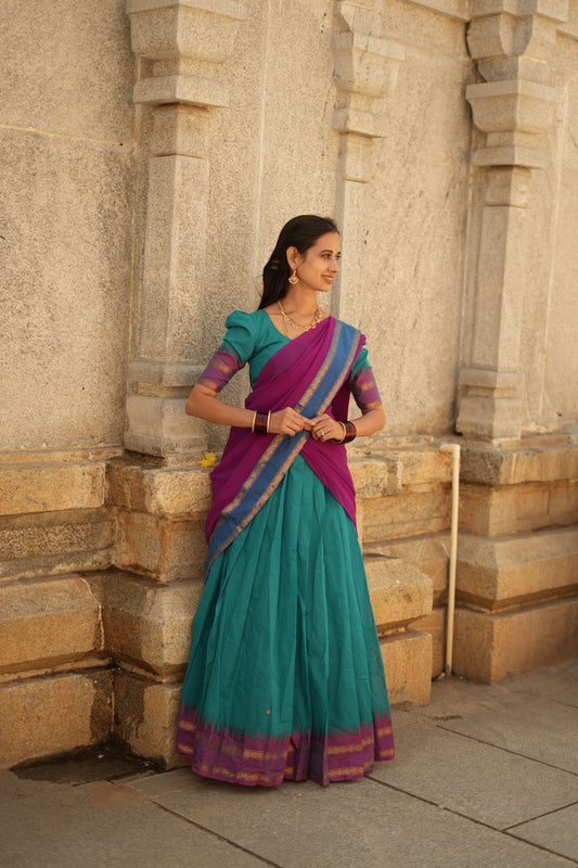 Rukku Cotton Half Saree