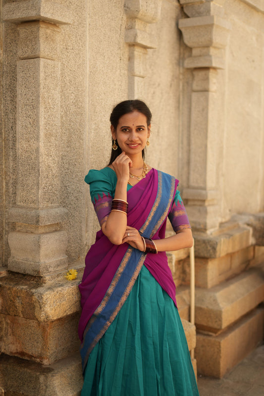 Rukku Cotton Half Saree