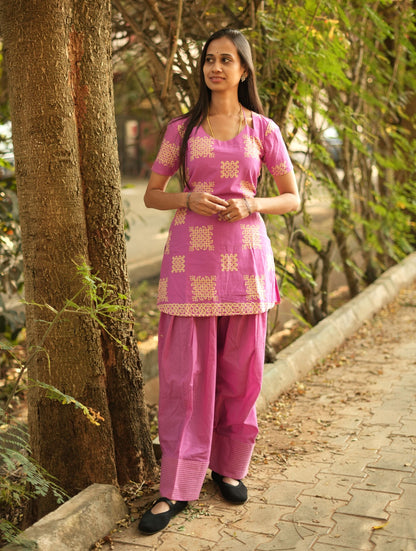Kolam Blush pink