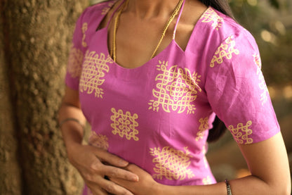 Kolam Blush pink