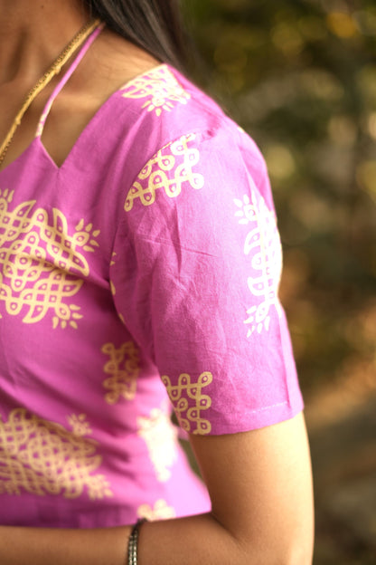 Kolam Blush pink