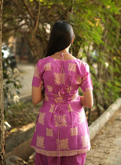Kolam Blush pink