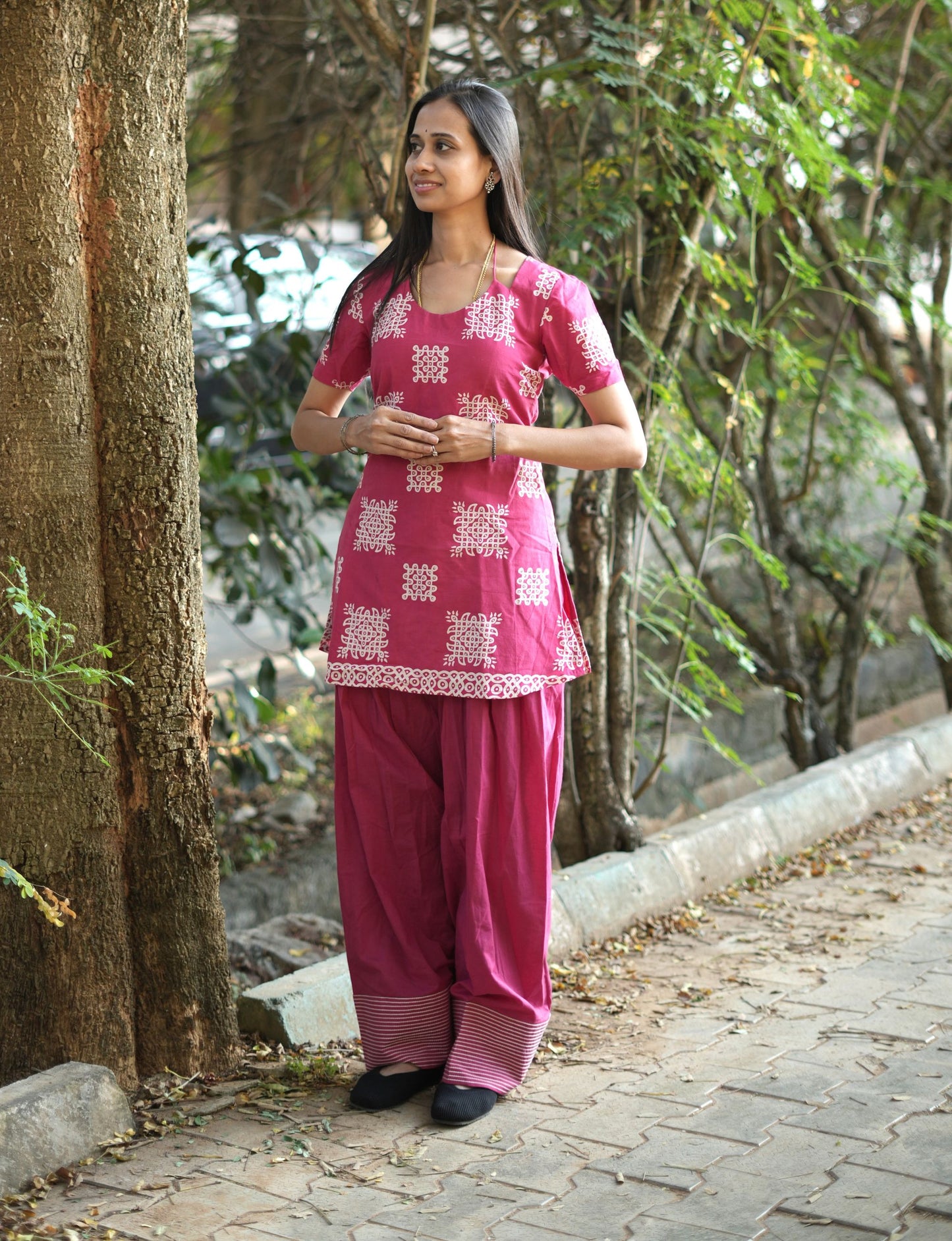 Kolam Queen Edit Kurthi Only