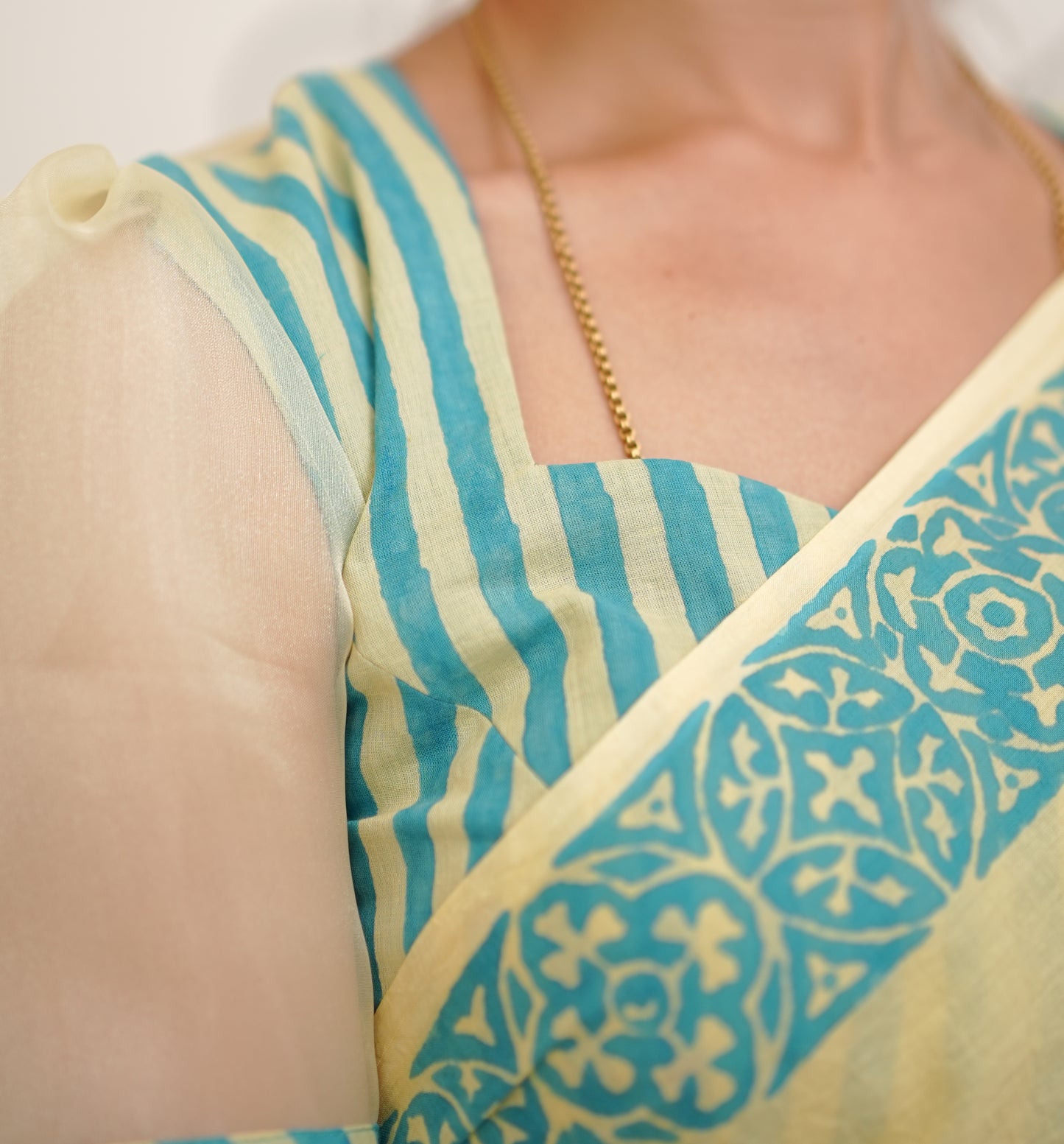 Evil Eye Bloom Saree