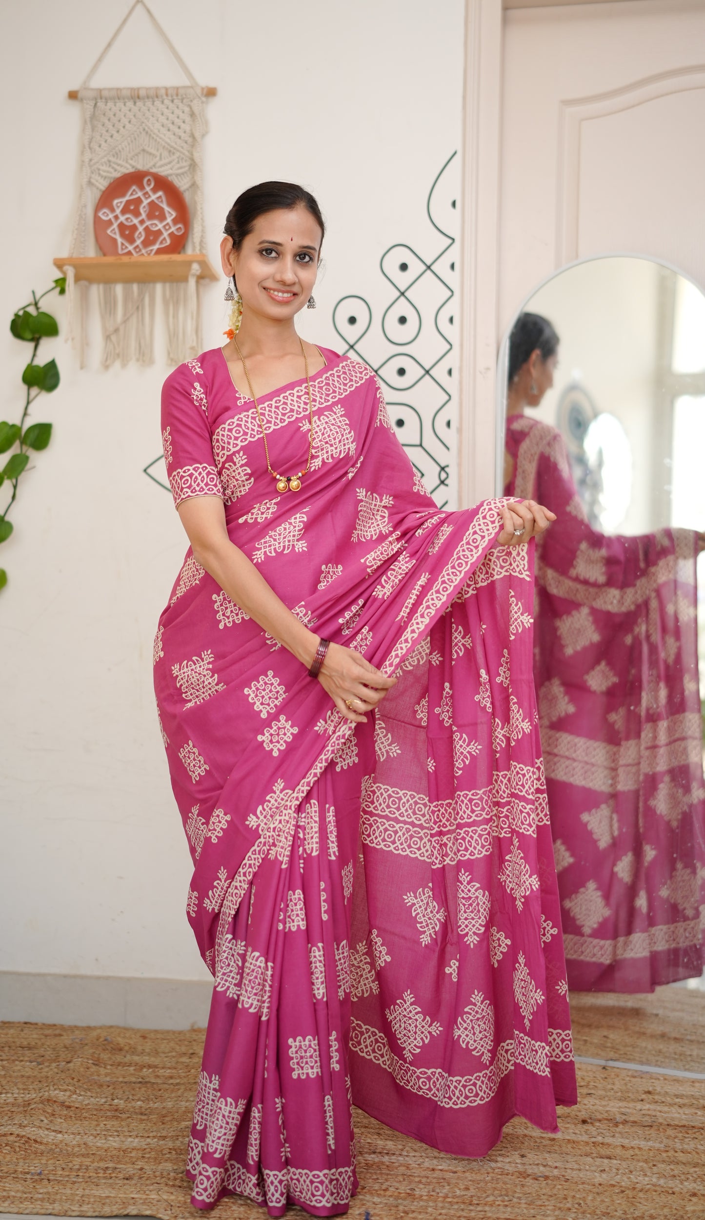 RaniKamal Kolam Saree