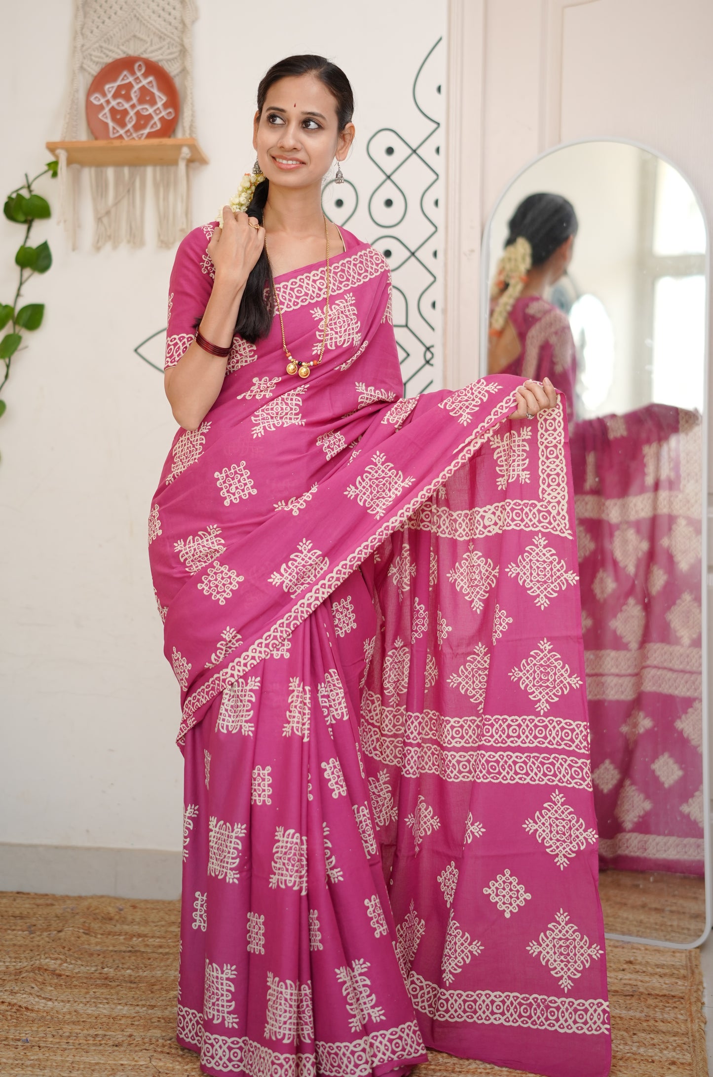 RaniKamal Kolam Saree