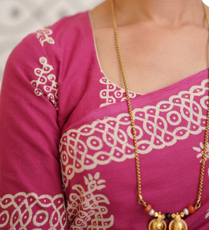 RaniKamal Kolam Saree