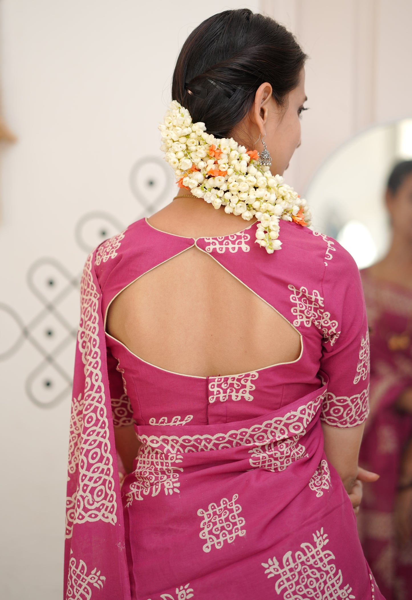 RaniKamal Kolam Saree