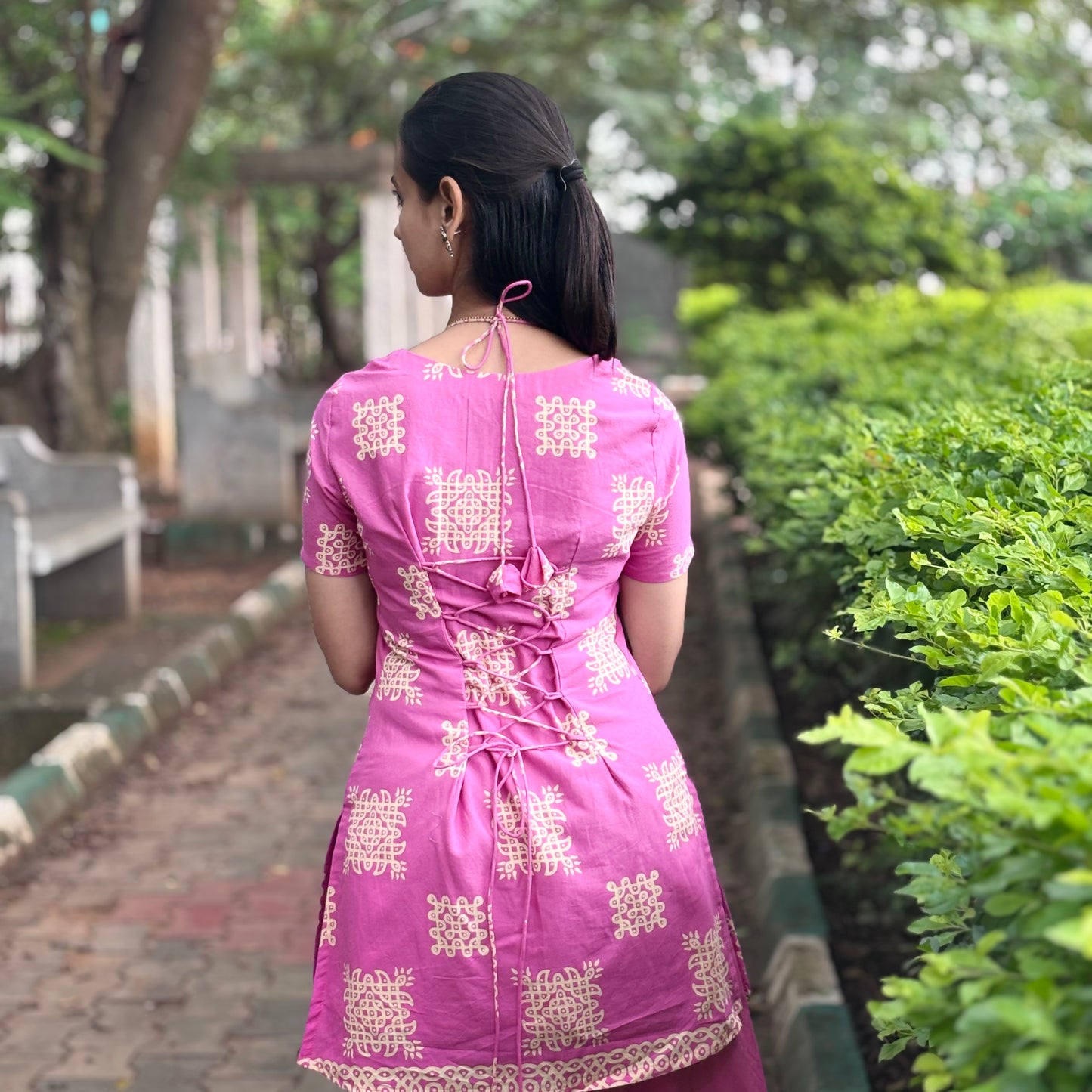 Kolam Blush pink