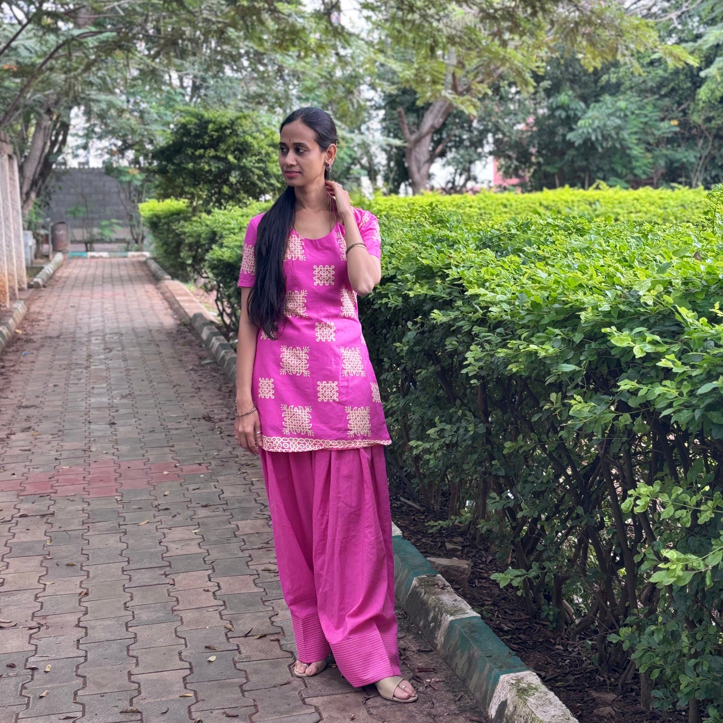 Kolam Blush pink