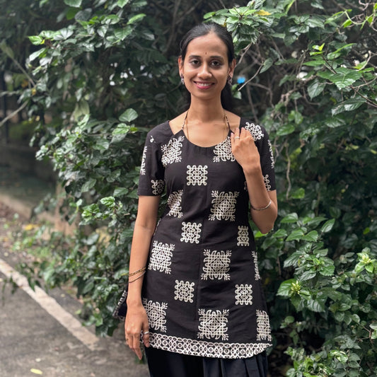 Kolam Black kurthi only