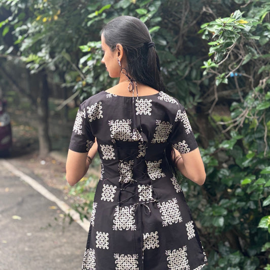 Kolam Black kurthi only