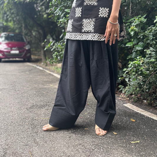 Kolam Black Pant only
