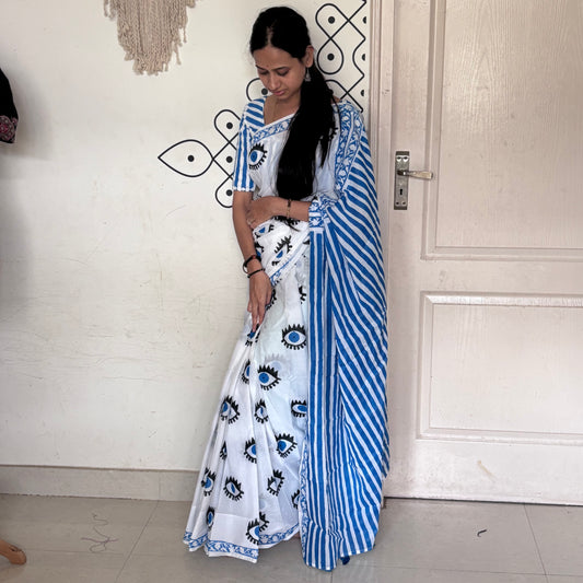 Evil Eye saree