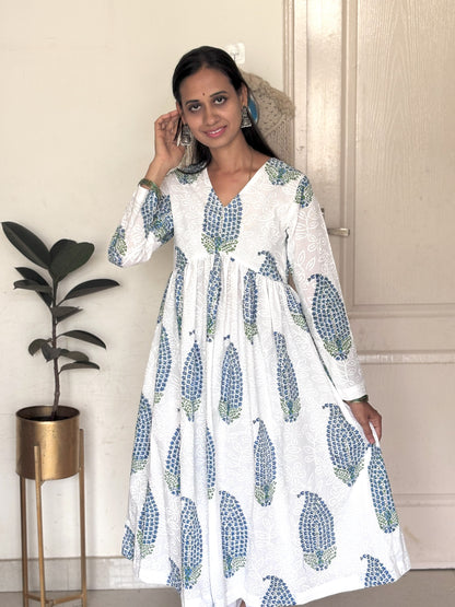 Flower print Suit