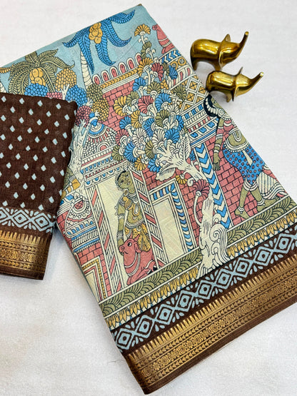elegant Kalamkari