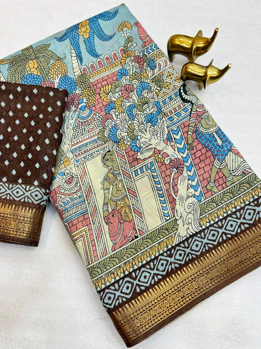 elegant Kalamkari