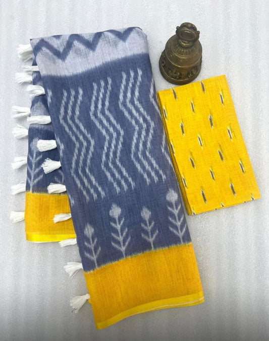 Yellow Mul Mul cotton