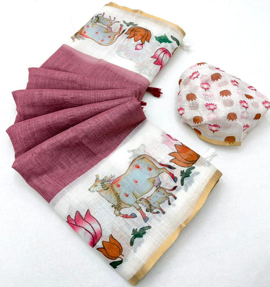 Pink Lisha Linen