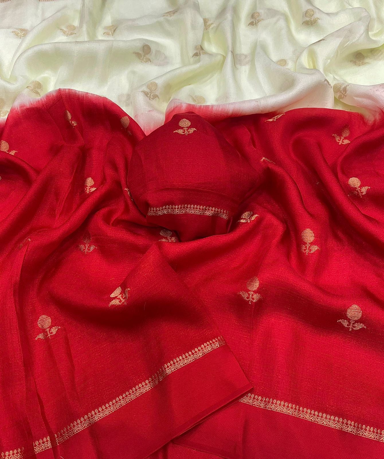 Soft Viscose Khadi Red