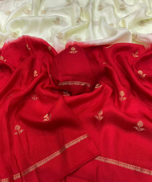 Soft Viscose Khadi Red