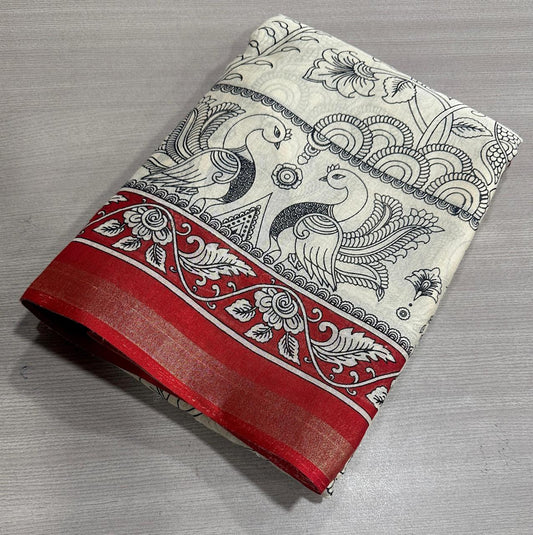 kalamkari Lenin White