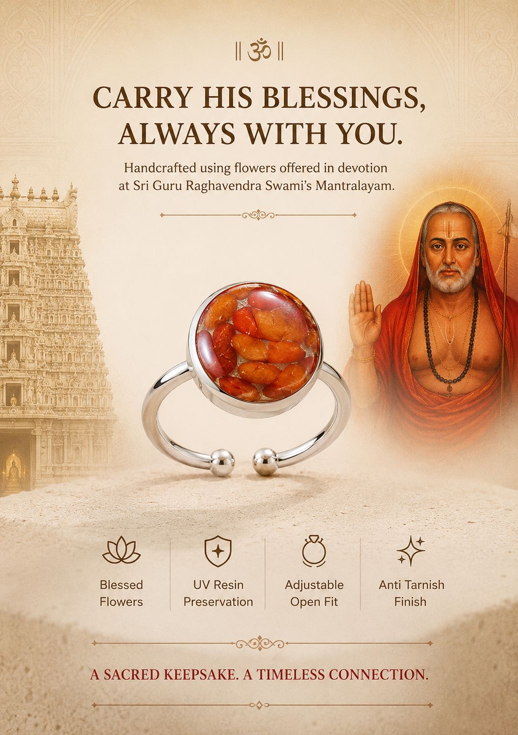 Ashirwad Open Ring